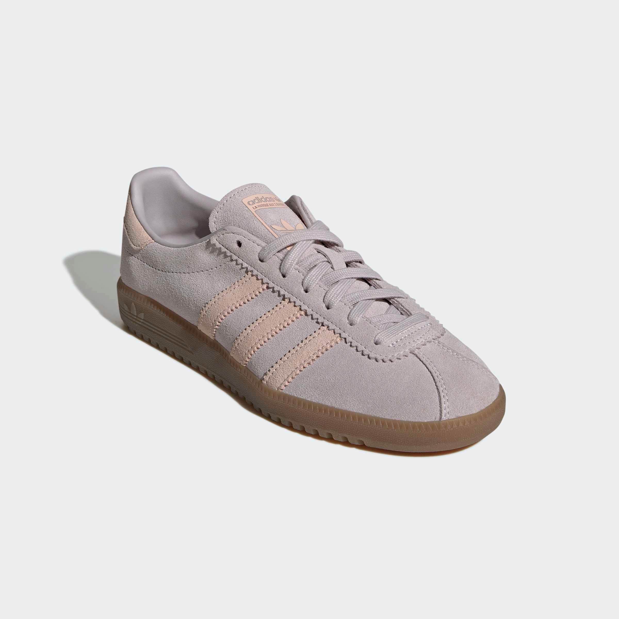 Sneaker ADIDAS ORIGINALS "ADIDAS BRMD", Damen, Gr. 38, ice lila, blush pink, gum5, Leder, Schuhe Sneaker