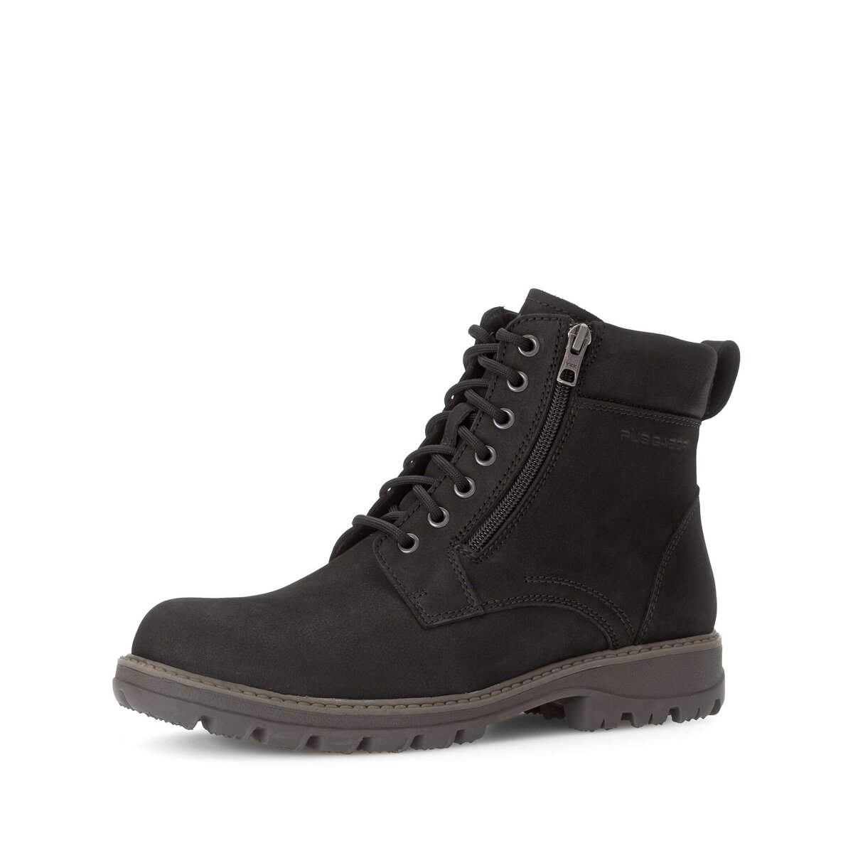 Stiefel GABOR "Gabor Boot Rauleder", Herren, Gr. 44,5, schwarz, Schuhe Stiefel