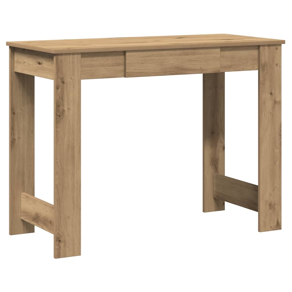 vidaXL Schreibtisch Artisan-Eiche 100x45x75 cm Holzwerkstoff Image