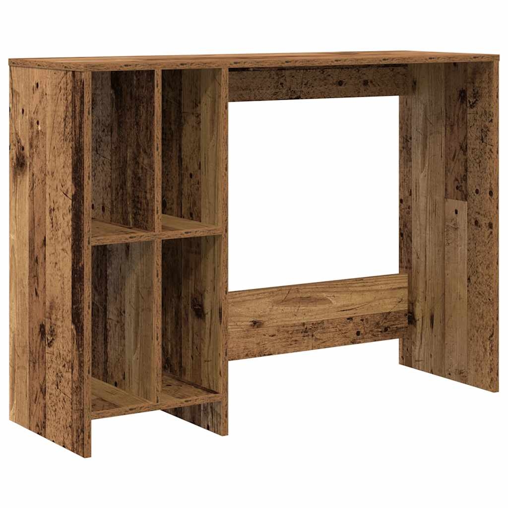 vidaXL Schreibtisch Altholz-Optik 102,5x35x75 cm Holzwerkstoff Image