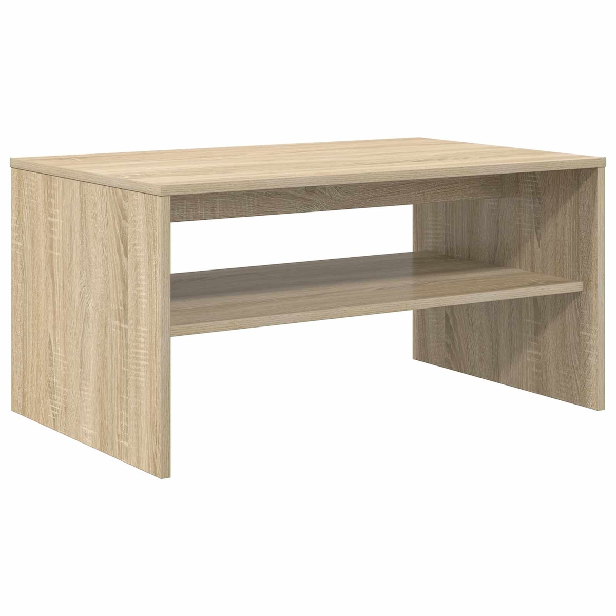 vidaXL Couchtisch Sonoma-Eiche 80 x 50 x 40 cm Holzwerkstoff Image