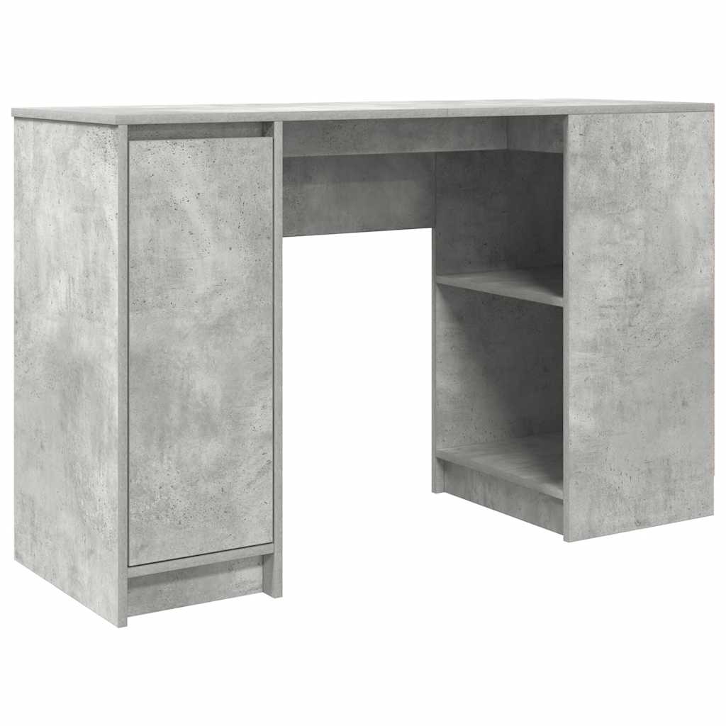 vidaXL Schreibtisch Betongrau 120x42x76 cm Holzwerkstoff Image