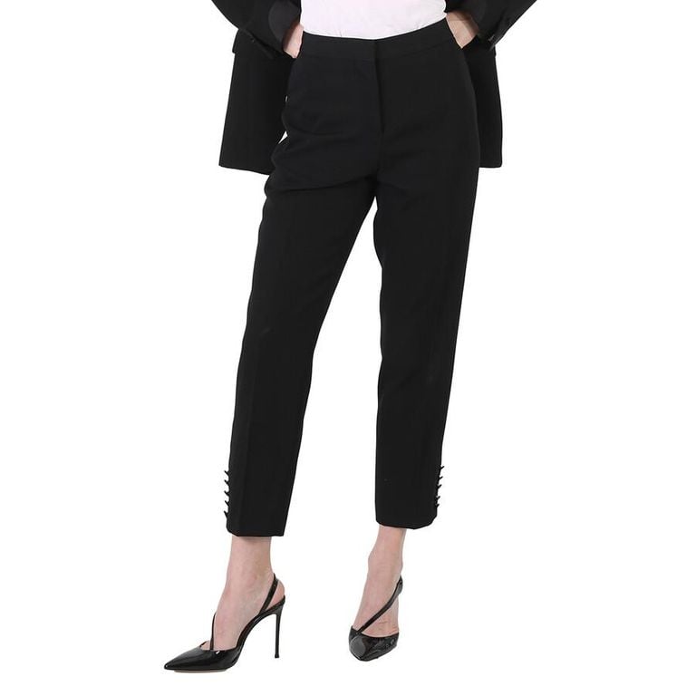 Hanover Tux Stripe Pants, Brand Size 4 (Us - Black - Burberry Pants