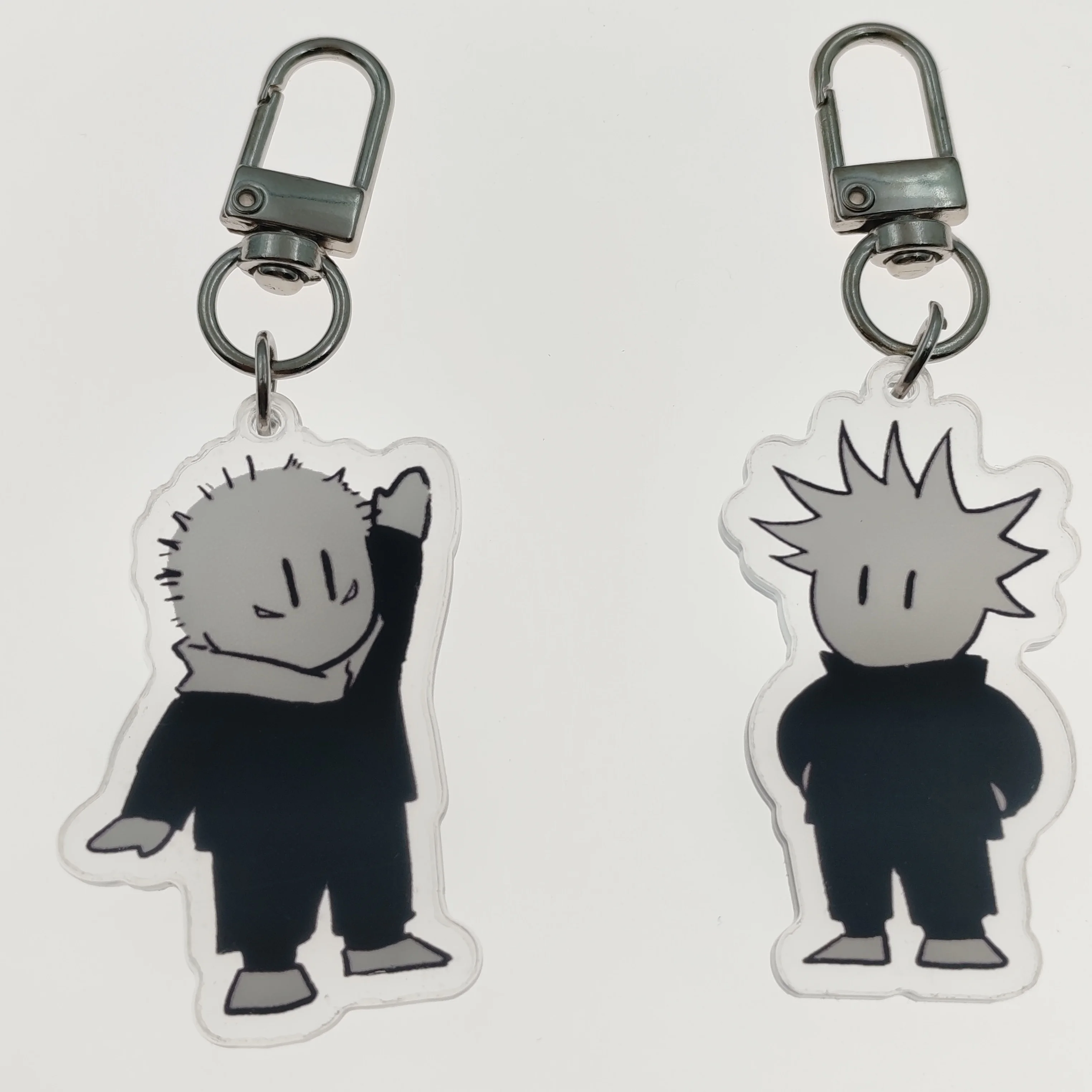 Niedlicher, lustiger Anime JJK Schlüsselanhänger, Handy-Charm, Paar, Geschenk, Studententasche, Anhänger Image