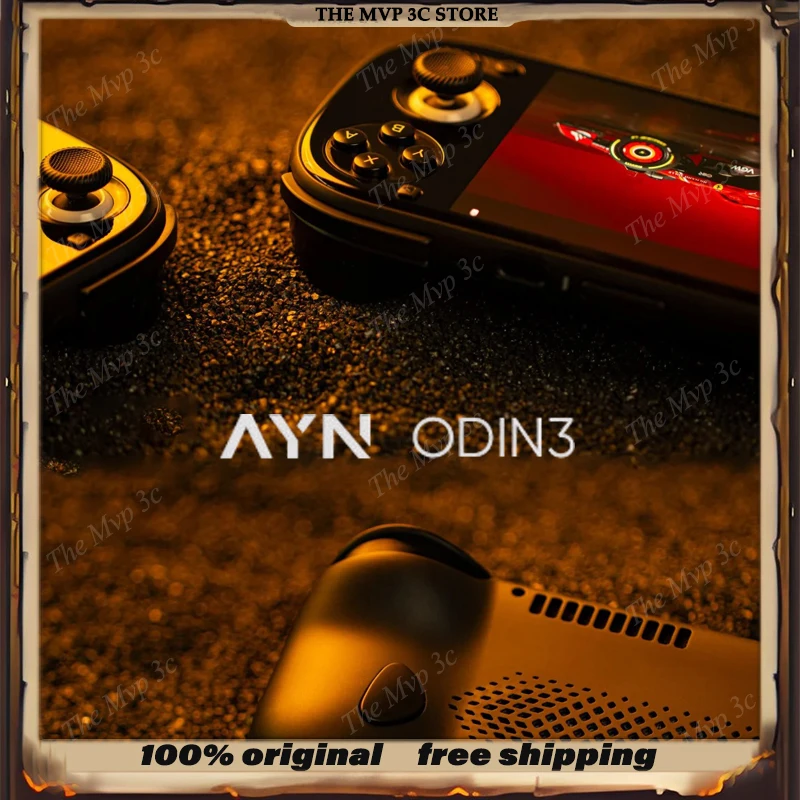 Ventes AYN Odin 3 Console de jeu 6 pouces 1080P 120Hz AMOLED écran Console de jeu 8000mAh personnalisé Consoles de jeu portables manette de jeu PC