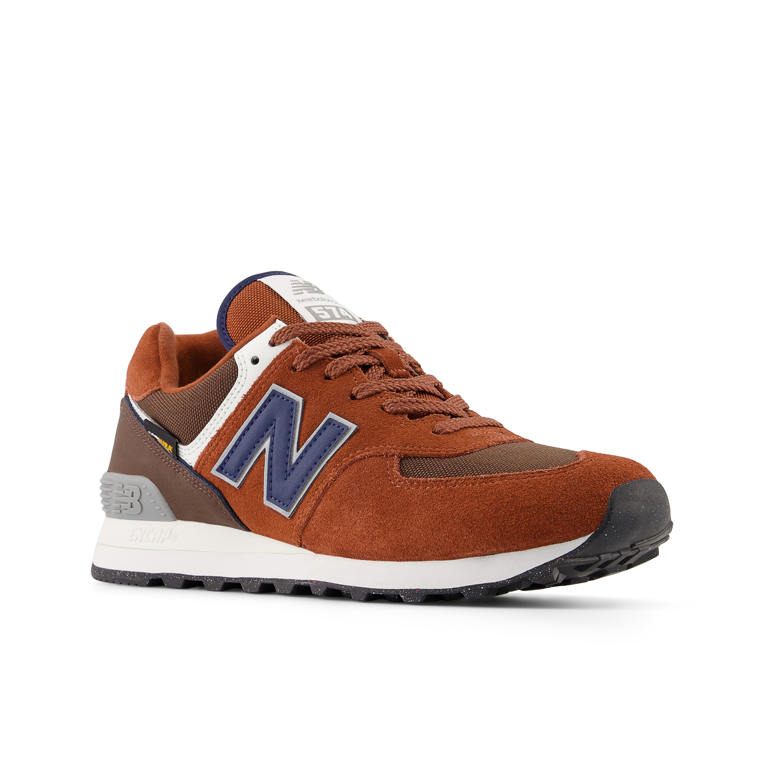 Sneaker NEW BALANCE "574", Damen, Gr. 37, aluminum grau, Synthetik, Textil, Schuhe Sneaker