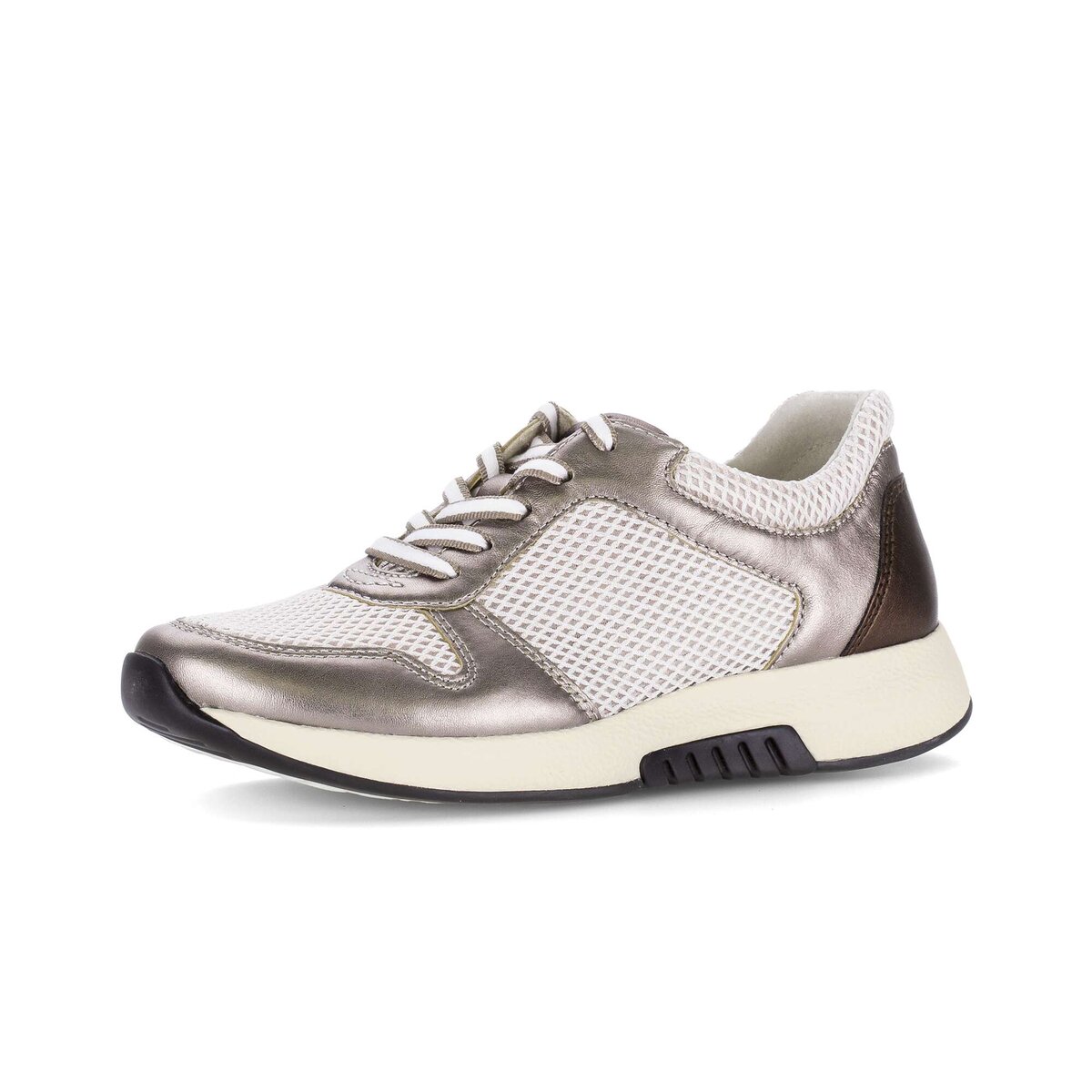 Sneaker GABOR "Sneaker low", Damen, Gr. 41, braun, Schuhe Sneaker