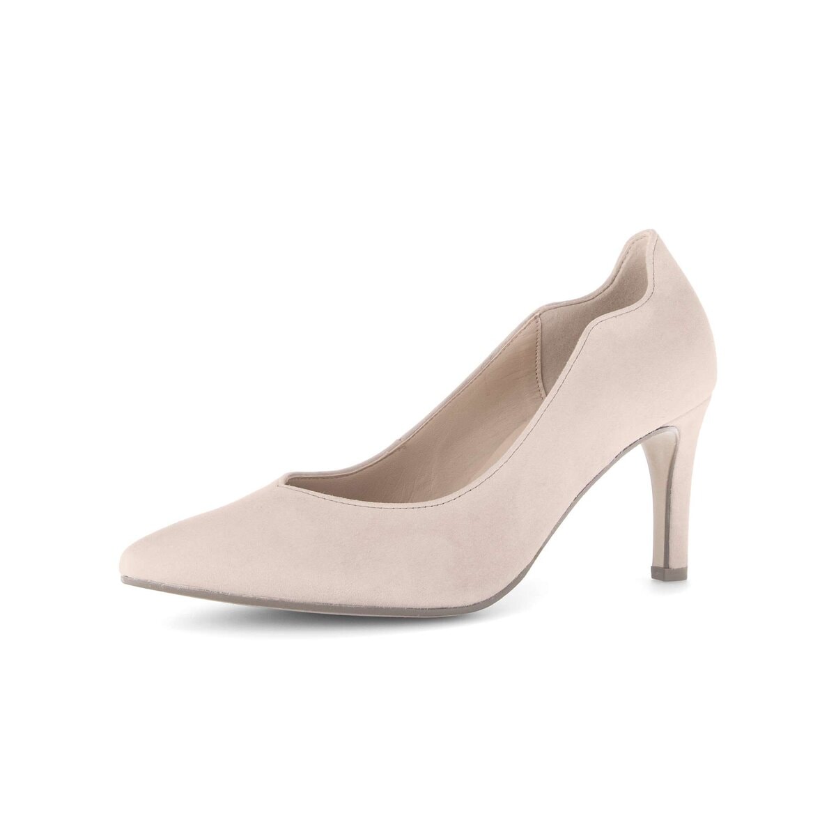 Pumps GABOR "Eleganter Pumps Rauleder", Damen, Gr. 40,5, rosa, Schuhe Pumps
