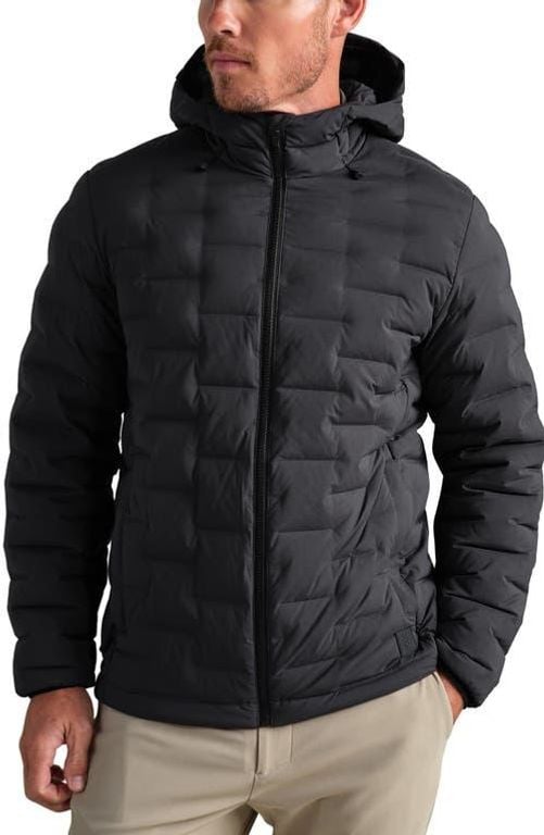 Voyage 700 Fill Power Down Puffer Jacket - Black - Rhone Jackets