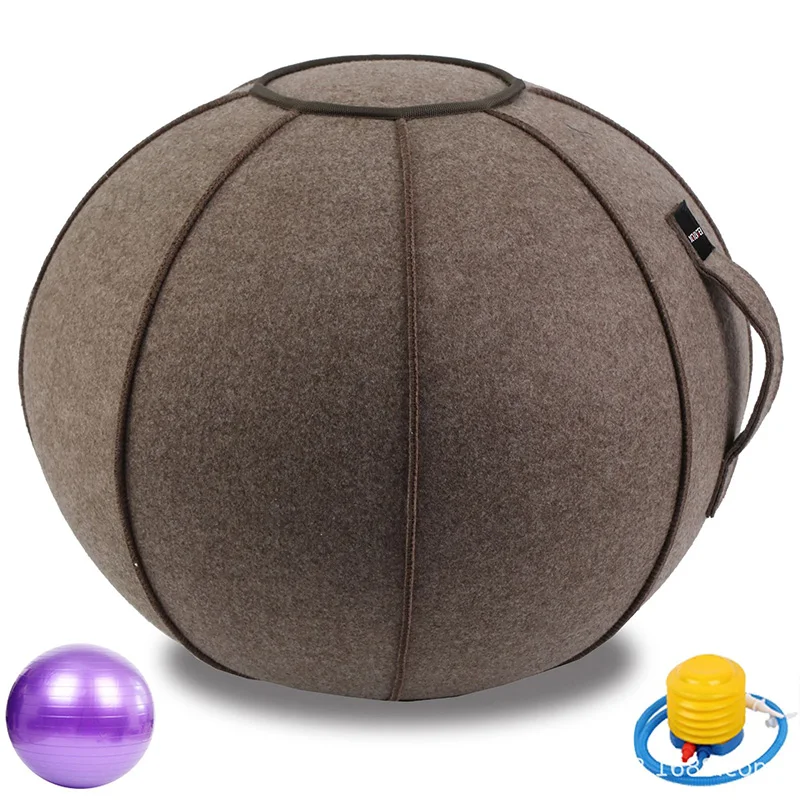 Ballon de yoga, ballon de fitness pour la gymnastique et le Pilates, ballon d
