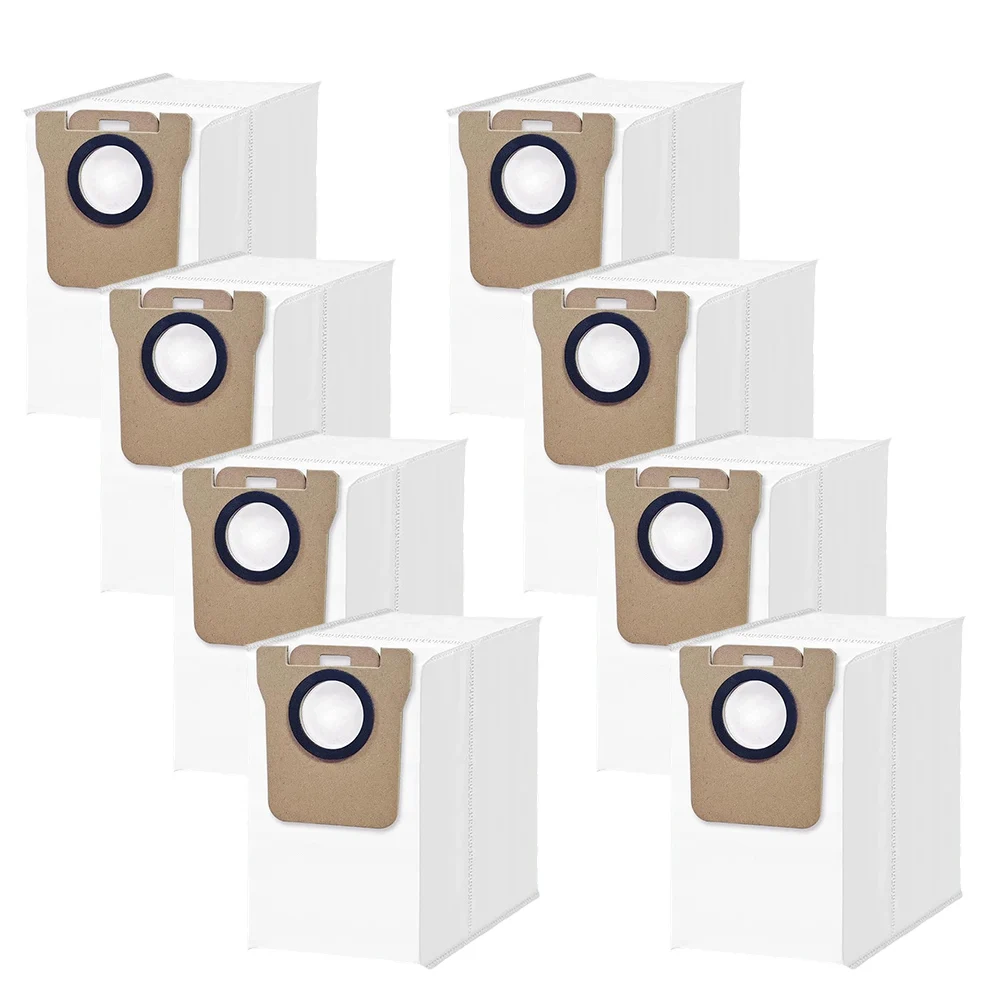 8er-Pack Ersatzbeutel für Xiaomi Robot Vacuum H40 OV51 mit hoher Effizienzfiltration und einfacher Austauschfunktion Image