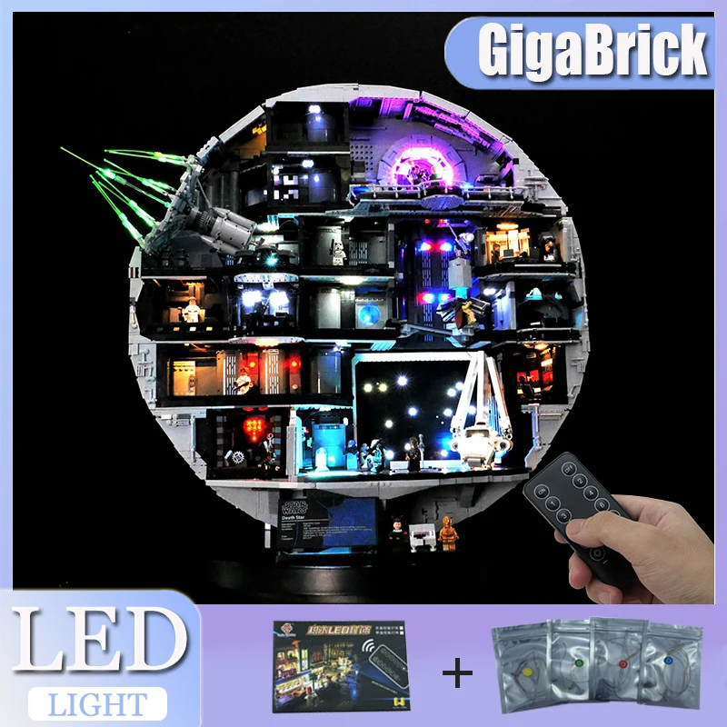 Premium-DIY-LED-Beleuchtungsset für Lego 75419 (nur LED-Licht, Modell ohne Blöcke). Erhellen Sie Ihre Kreationen Image