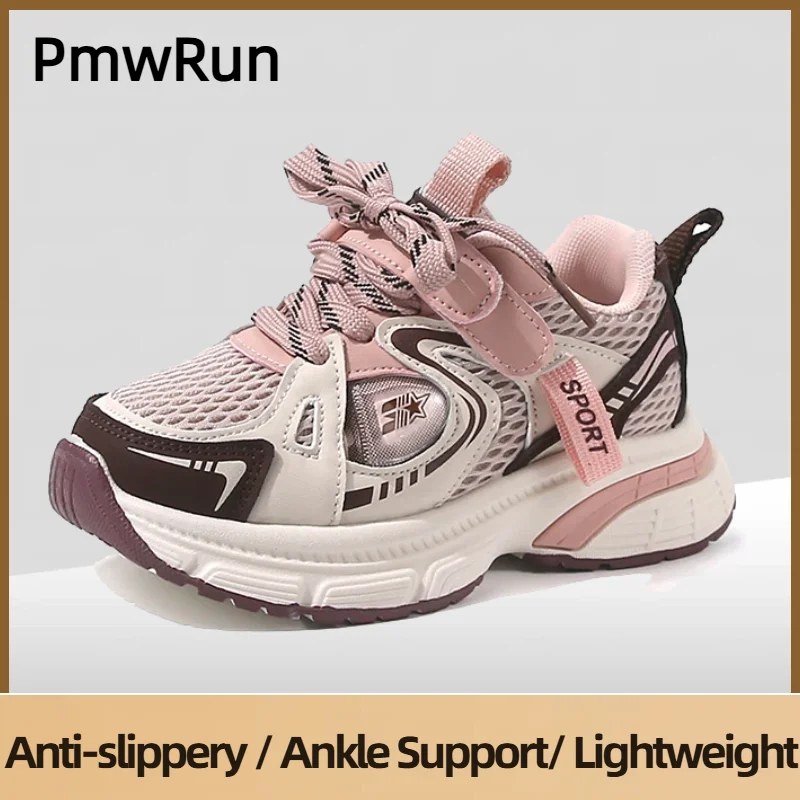 Trend Mode Sportschuhe Für Kinder PU Leder Atmungsaktive Teenager kinder Turnschuhe Weichen sohlen jungen Mädchen der Laufschuhe