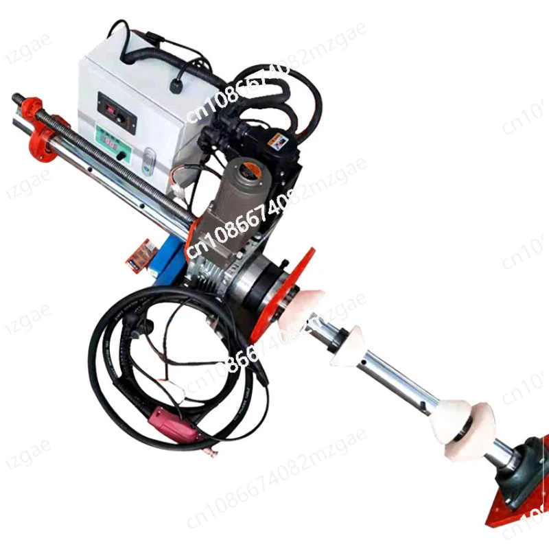 Tragbare Bohr- und Schweißmaschine, vollautomatische intelligente CNC-Bohr- und Schweißmaschine für Bagger Image
