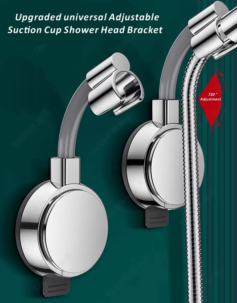 Neue 1Pc Universal Dusche Kopf Halter Einstellbare Starken Klebstoff Dusche Halterungen Saugnapf Wand Halterung Wasserdichte Dusche Basis