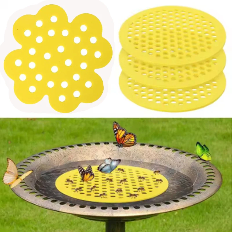 Floating Bee Island-Bee Waterer Bee Insect Drinking Tray Imkerei-Setups Luring Insect Waterer Island Tray für den Garten im Freien Image