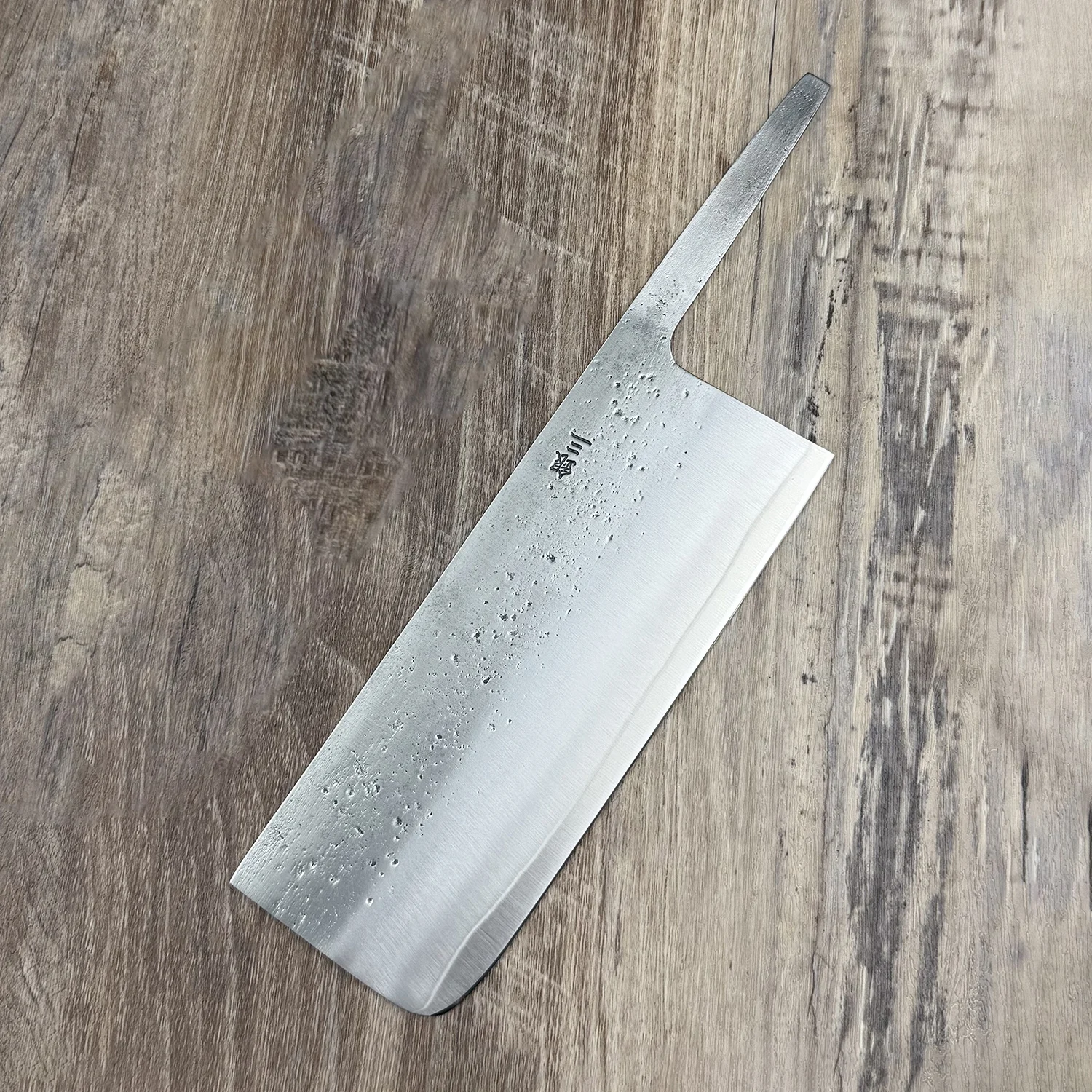 3-lagige VG-10-Klinge aus Edelstahl, silberfarben, Nr. 3 Zoll, ohne Griff, 17,8 cm, Kochbeil, Fleischschneiden, Gemüse, Küche, scharfes Messer Image