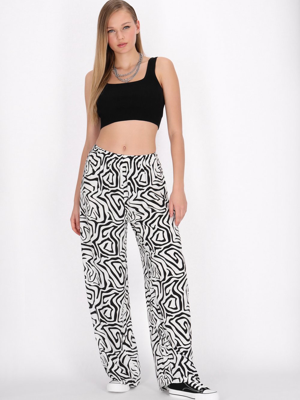 MyMo Hose Damen weiß, S Image