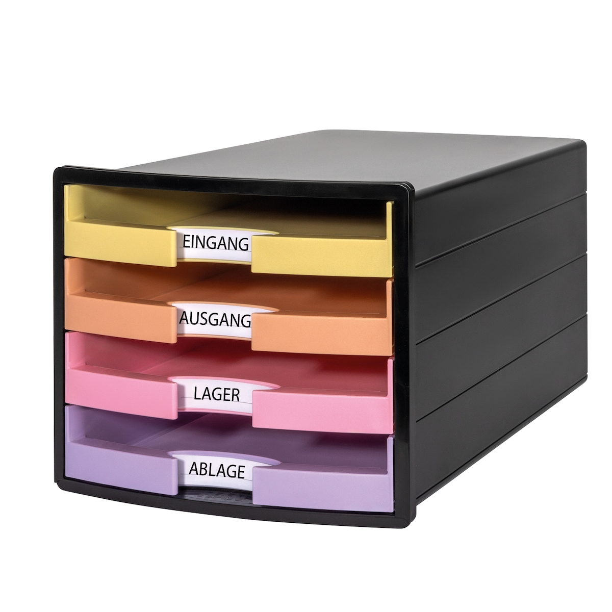 HAN 1013-139D 1 STK Schubladenbox IMPULS schwarz/pastell Organizer Image