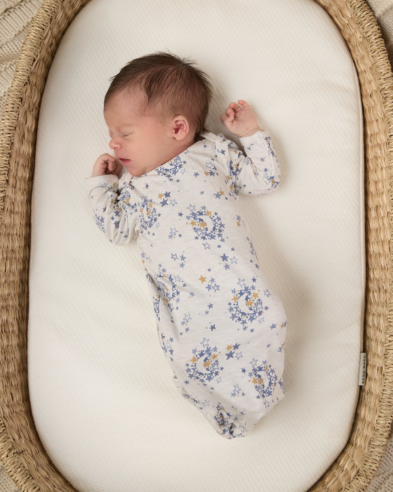 Lullaby Sky Infant Gown - Micro-Preemie / Preemie