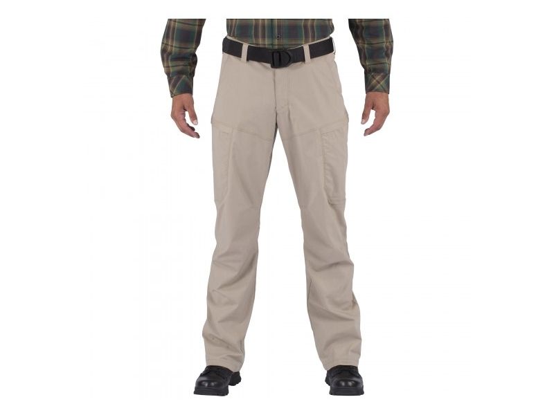 5.11 Tactical Apex Pants - Men's Khaki 38in Waist 32in Inseam 74434ABR-055-38-32