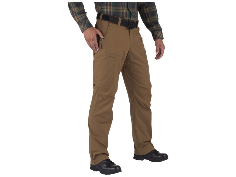 5.11 Tactical Apex Pants - Men's Battle Brown 30in Waist 32in Inseam 74434ABR-116-30-32