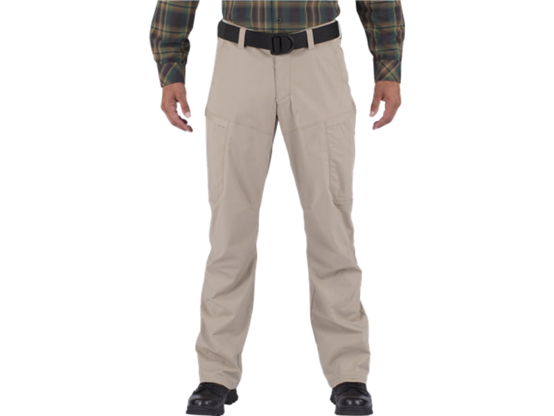 5.11 Tactical Apex Pants - Men's Khaki 36in Waist 36in Inseam 74434ABR-055-36-36