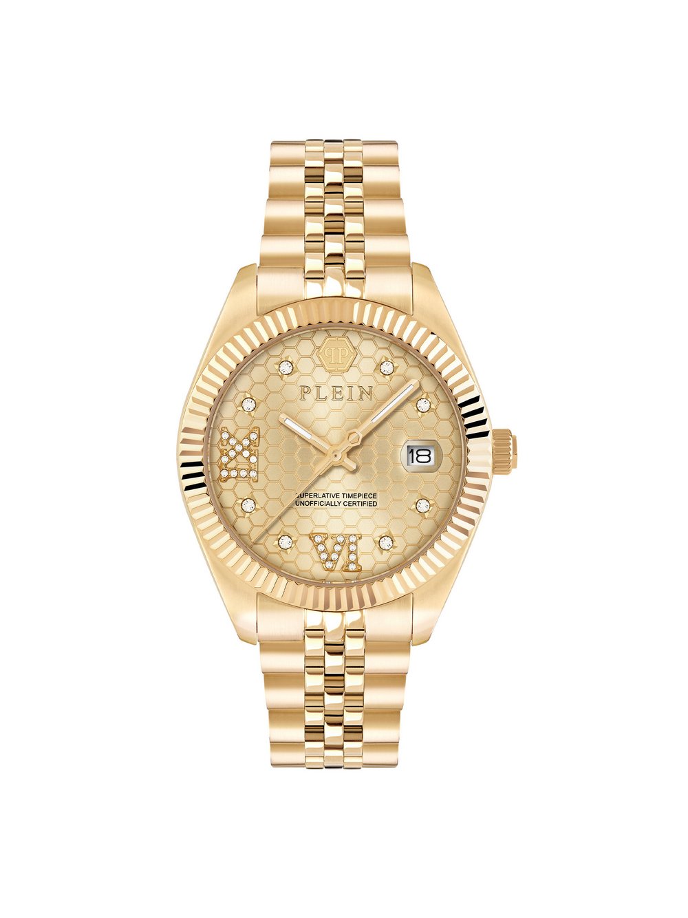 PHILIPP PLEIN Armbanduhr Uhr Damen gold, ONE SIZE Image