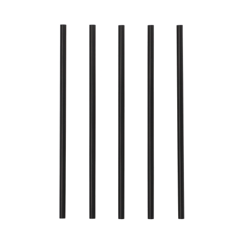 1000 Mehrweg-Shake-Halme PP Ø 7 mm · 22 cm schwarz Image
