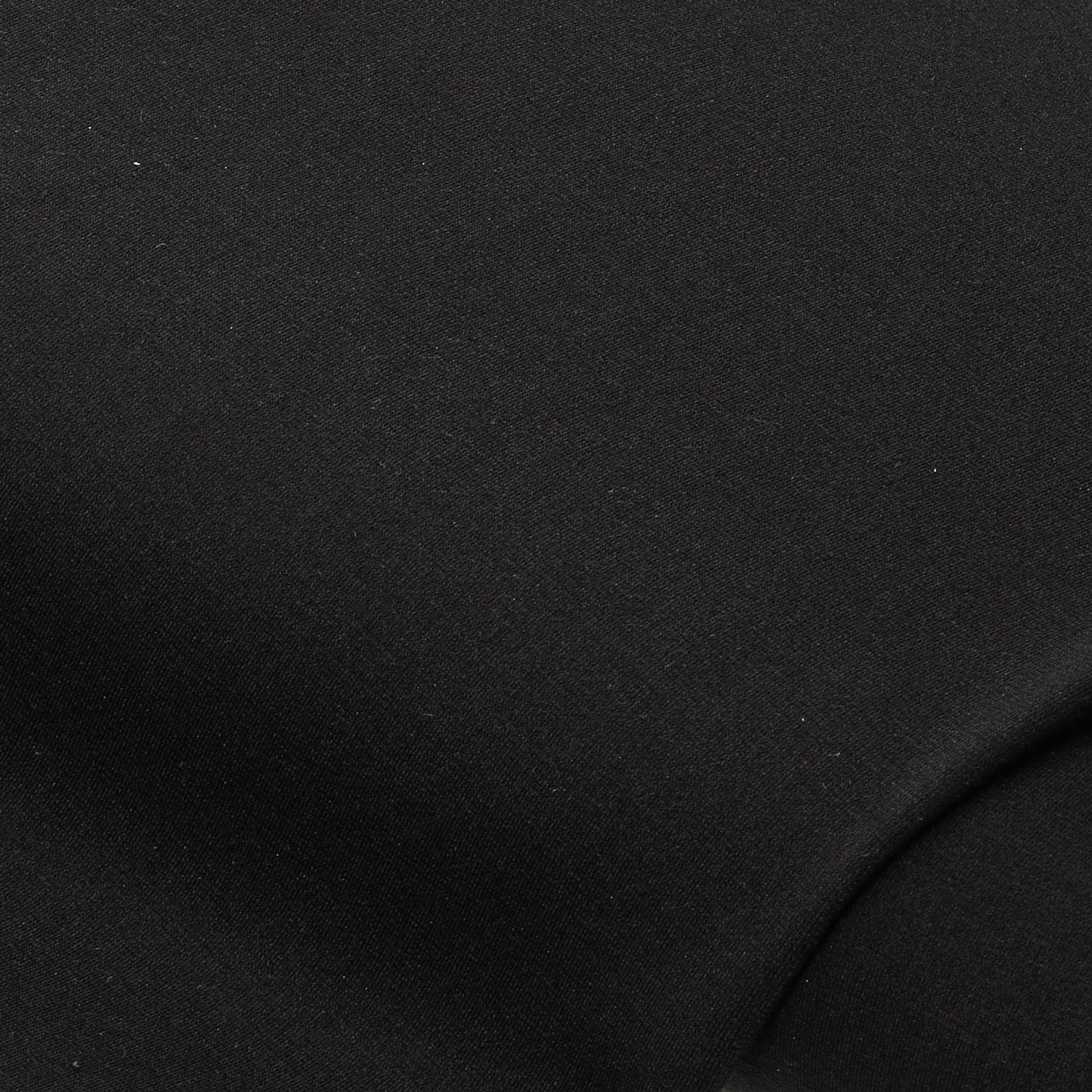 Romanit-Jersey Uni, schwarz