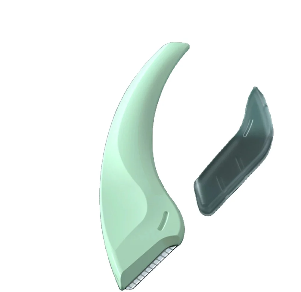 Großhandel Universal Moon Bay Stahl Augenbrauen klinge für Kosmetik und Schönheit mit Private Label Edelstahl bürste