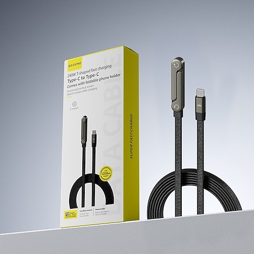 1er Pack USB-C-Kabel Lightning-Kabel 100W 5FT USB A zu USB C USB-C zu USB-C USB-C zu Lightning 6 A Ladekabel Schnellladung Hohe Datenübertragung Nylon geflochten Langlebig Magnetisch Für iPhone Image