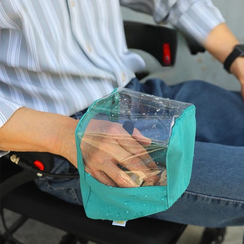 Elektrische Rollstuhl Controller Wasserdichte Steuerung Stange Abdeckung Controller Regendicht Staub Regenschutz Abdeckung Regenmantel Zubehör Image