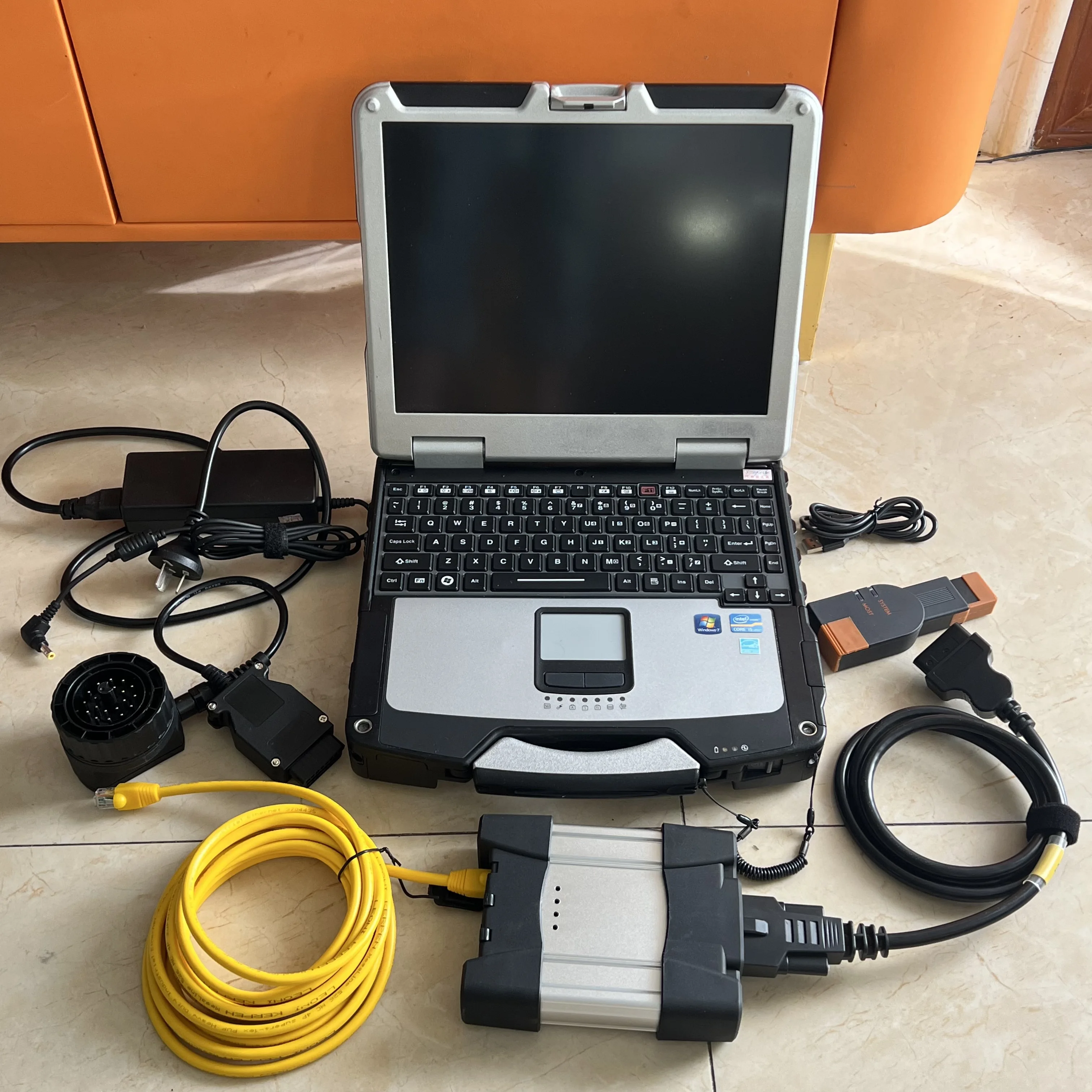 Diagnose-Programmiertool für BMW ICOM NEXT + B + C, CF31 Laptop, gebrauchsfertig, Update 2026.01 D4.56 Image