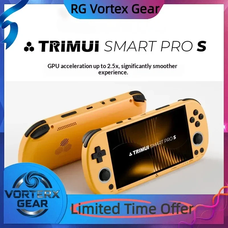 Vgortex Gear Trimui nouvelle Console de jeu intelligente Pro S Console portable Open Source rétro nostalgique Linux best-seller Console de jeu