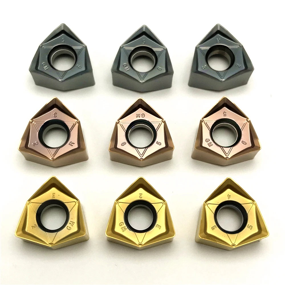WNMU040308 WNMU060408 WNMU080608-GM Doppelseitige sechseckige Ebene Fräseinsatz Hochwertiges CNC-Schneidwerkzeug Stahlbearbeitung Image
