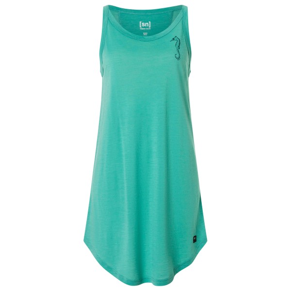 super.natural - Women's Sea Horse Dress - Kleid Gr L türkis