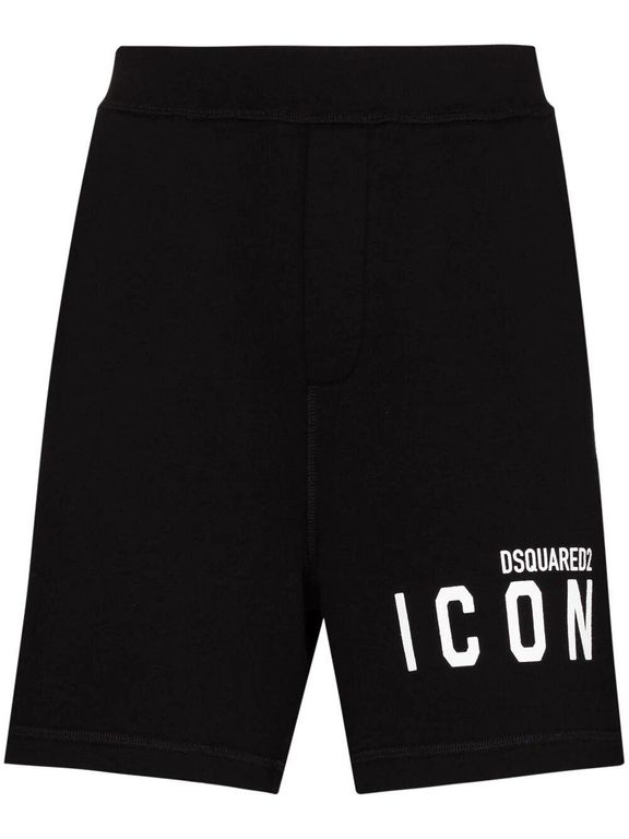 Icon Shorts - Black - DSquared² Shorts