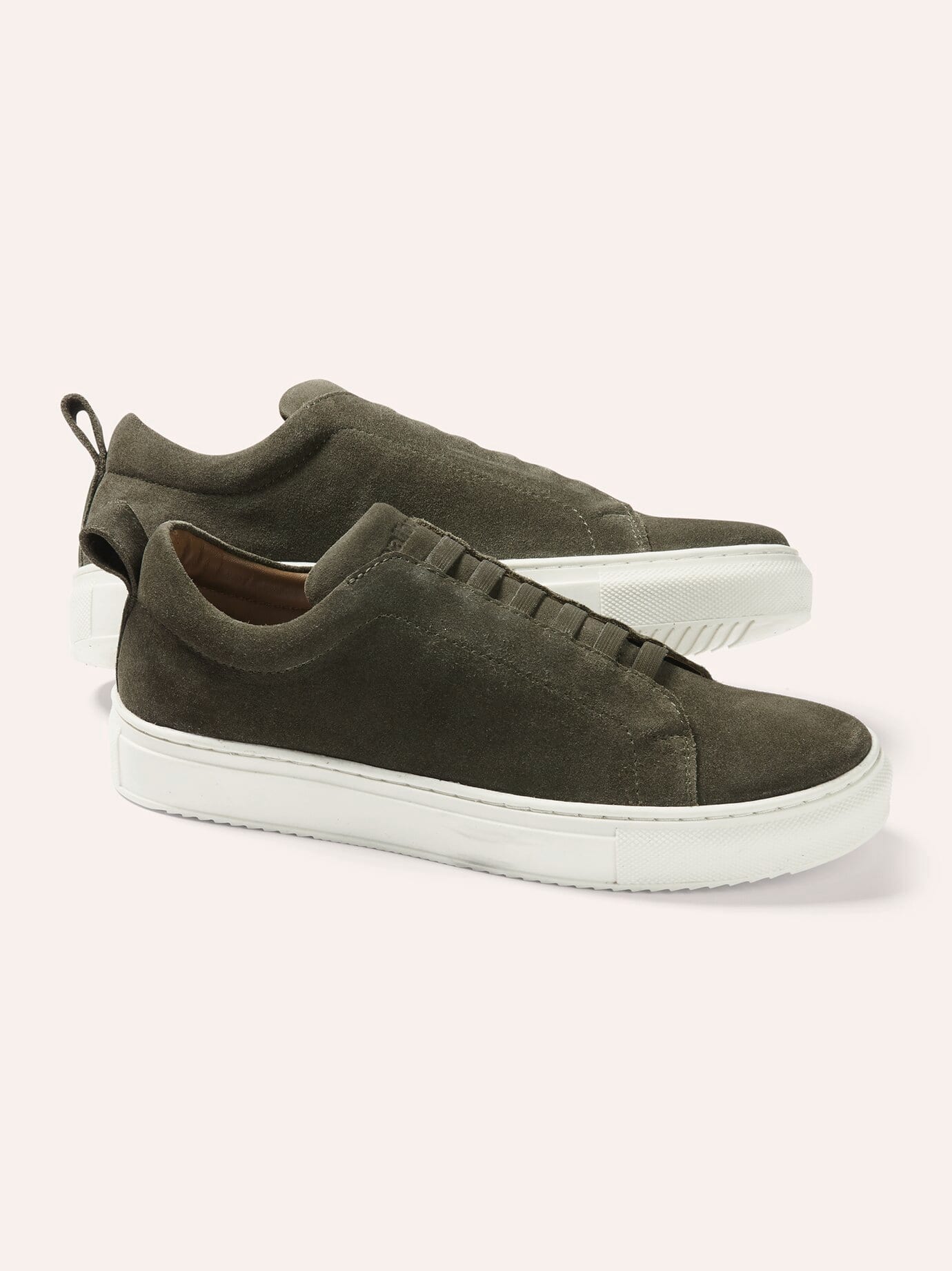 Walbusch Herren Smart Casual Sneaker Grün noch offen: Muster