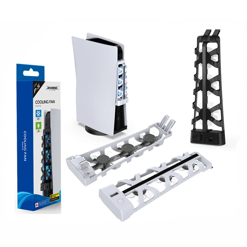 Fan Cooling For Sony Playstation Play Station PS 5 PS5 Disc Digital Console Cooler Gaming Accessories Game Ventilator USB Table