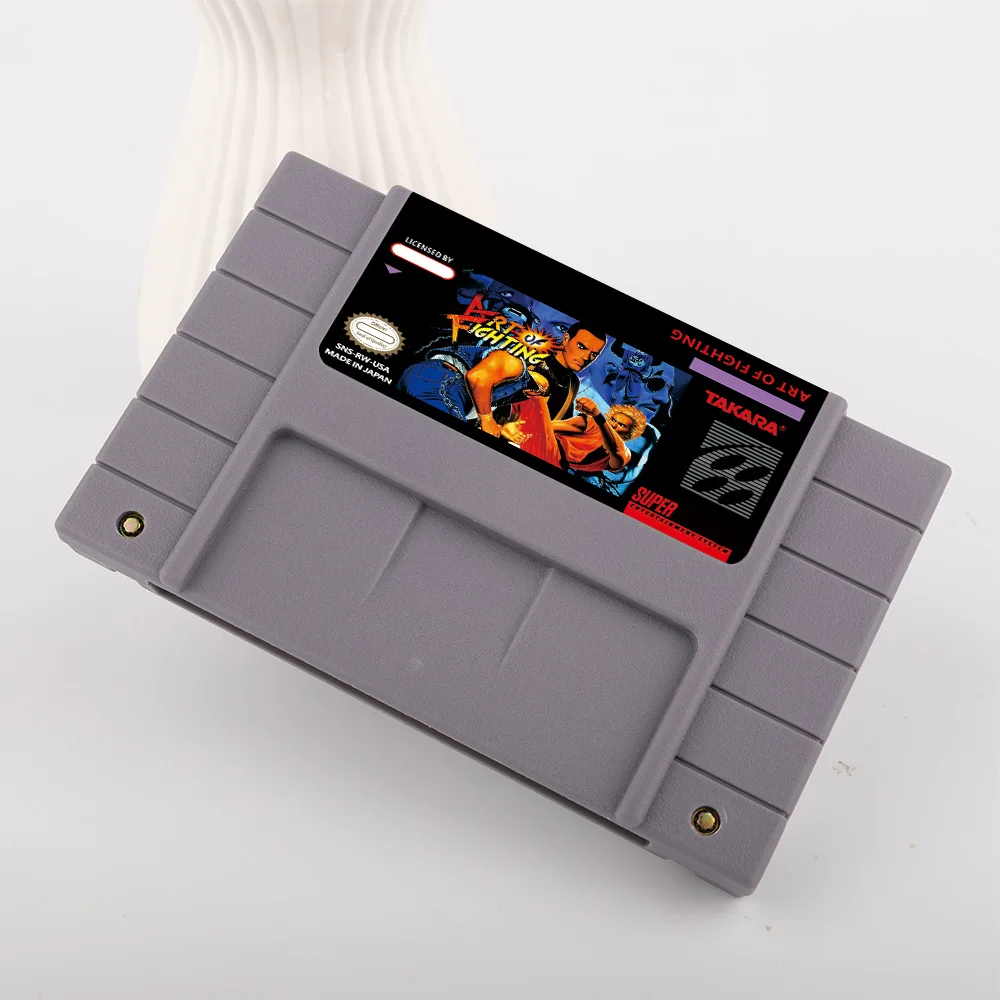 Art of Fighting Action Game for SNES 16 Bit Game Card for USA NTSC Version SNES video Game Console FOR Nintendo