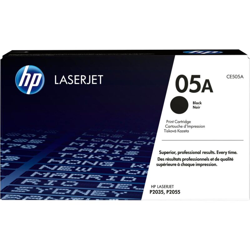 Hp 05a Black Original Laserjet Toner Cartridge Cartuccia Toner 1 Pz