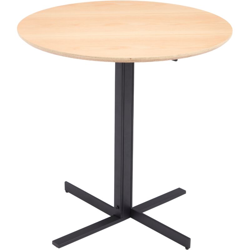 Wahson Office Chairs - Tavolo Da Pranzo Tavolo Rotondo In Legno Tavolo Da Cucina Rotondo Tavolo Allungabile Tavolo Sala Da Pranzo Tavolo Da Conferenza 95cm, Legno Naturale