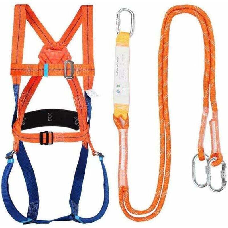 Kit Di Imbracatura Di Sicurezza Anticaduta, Imbracatura Di Sicurezza Anticaduta, Protezione Anticaduta Per Lavori In Alta Quota, Kit Di Protezione Anticaduta, Per Arrampicata, Lavori In Quota, Ecc.