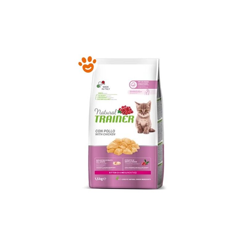 Trainer Natural Cat Kitten Pollo - Trainer Natural Cat Kitten Pollo - Sacco Da 1,5 Kg
