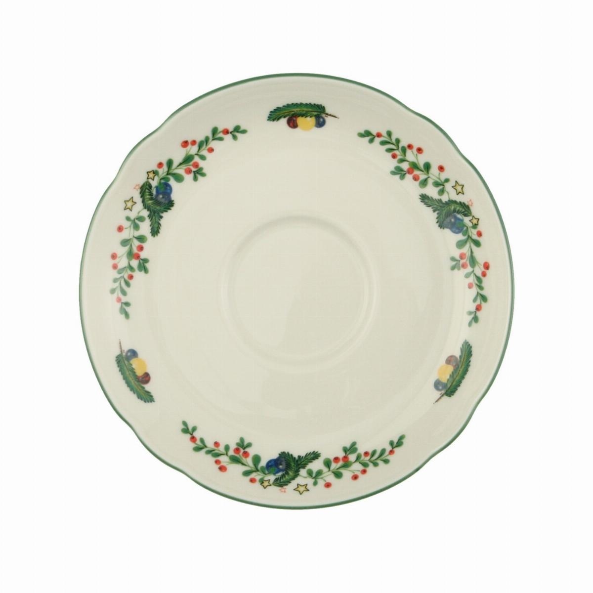 Teeuntertasse 13 cm für Teetasse 0,13 l - Seltmann Weiden Marieluise - Dekor Weihnachten - 1 Stück Image