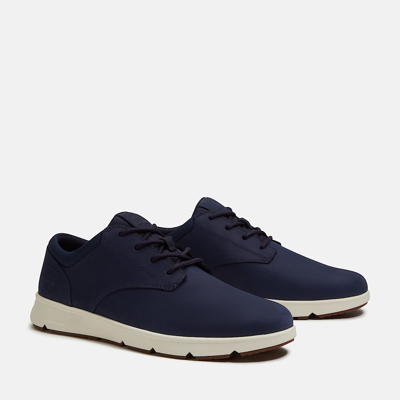 Sneaker TIMBERLAND "PARKER STREET LOW LACE UP SNEAKER", Damen, Gr. 43, dk blu nubuck, Leder, Schuhe Sneaker, aus Premium Timberland Leder
