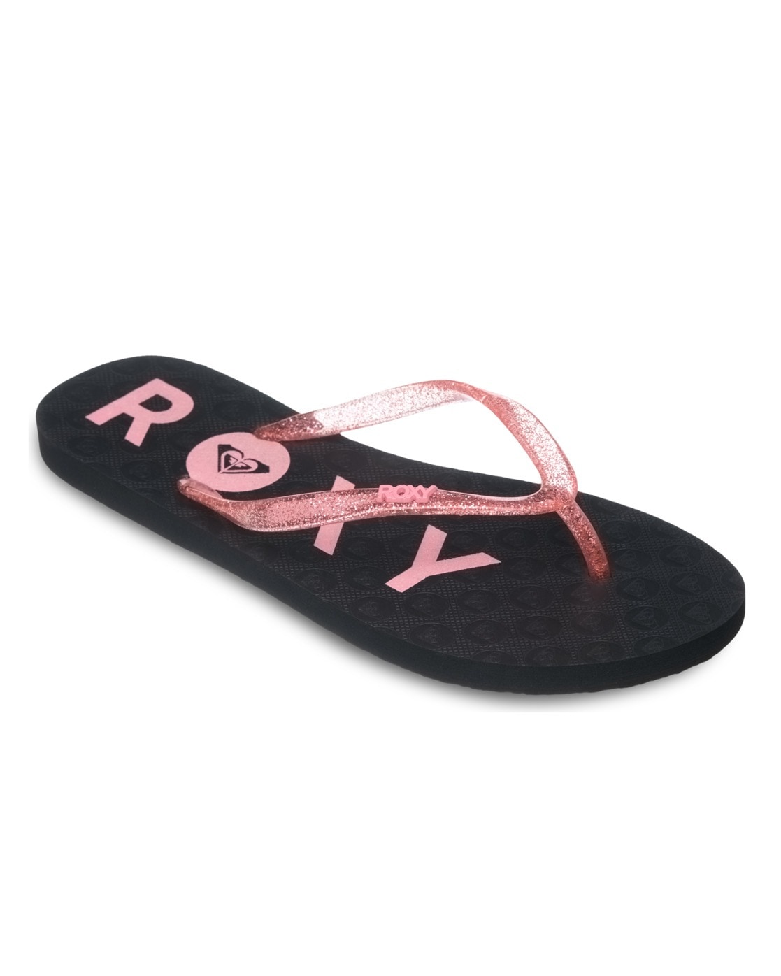 Sandale ROXY "Viva Sparkle", Damen, Gr. 9(40), plumeria, Obermaterial:Obermaterial: 98% Synthetikmaterial, 2% Metall / Futter: 100% Synthetikmaterial / Außensohle: 100% Moosgummi;, Schuhe Sandale