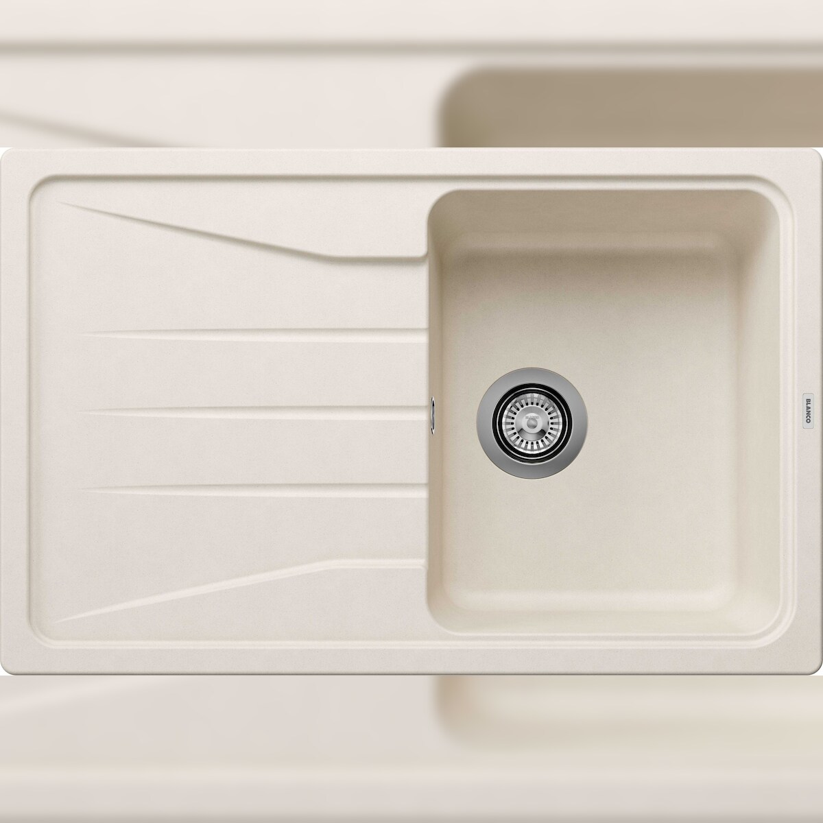 BLANCO GmbH + Co KG BLANCO SONA 45 S Einbauspüle SILGRANIT softweiß ab 45 cm Image