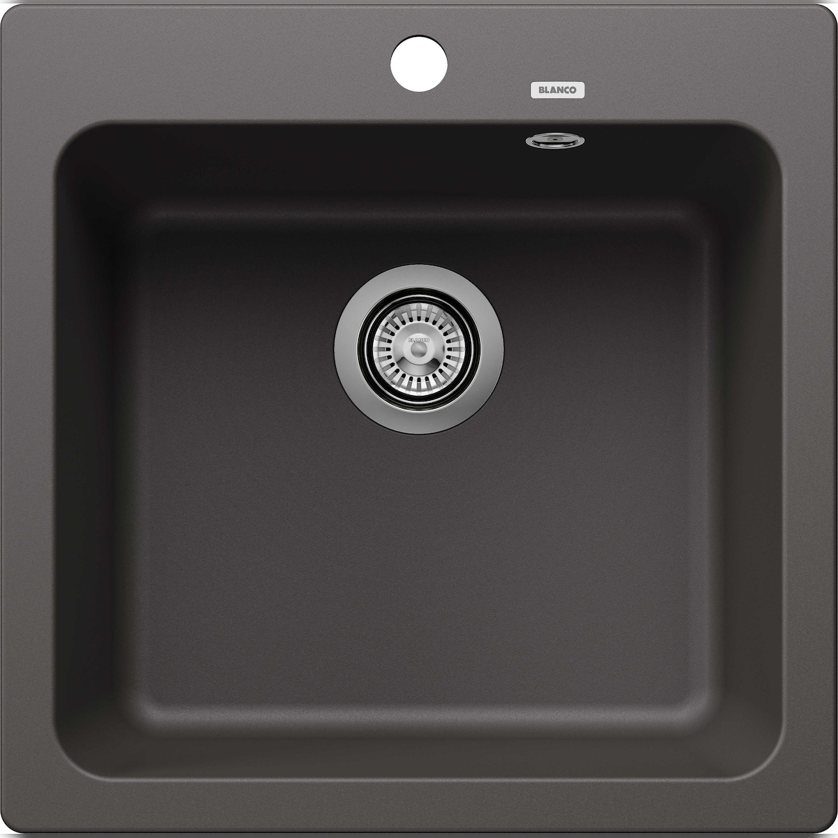 BLANCO GmbH + Co KG BLANCO NAYA 5 Einbauspüle SILGRANIT felsgrau ab 50 cm